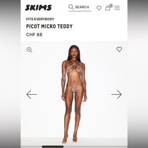 ISO - SKIMS Picot Micro Teddy - DO NOT BUY // PLEASE TAG IF SELLING